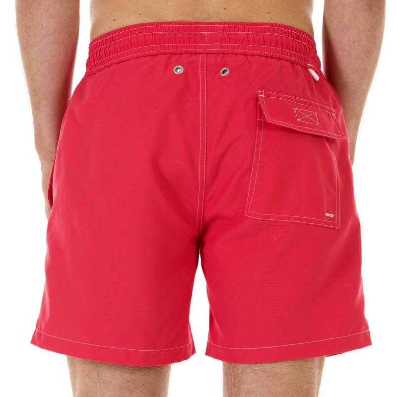 HERREN Badehose in rot Sonderangebot der Fabrik