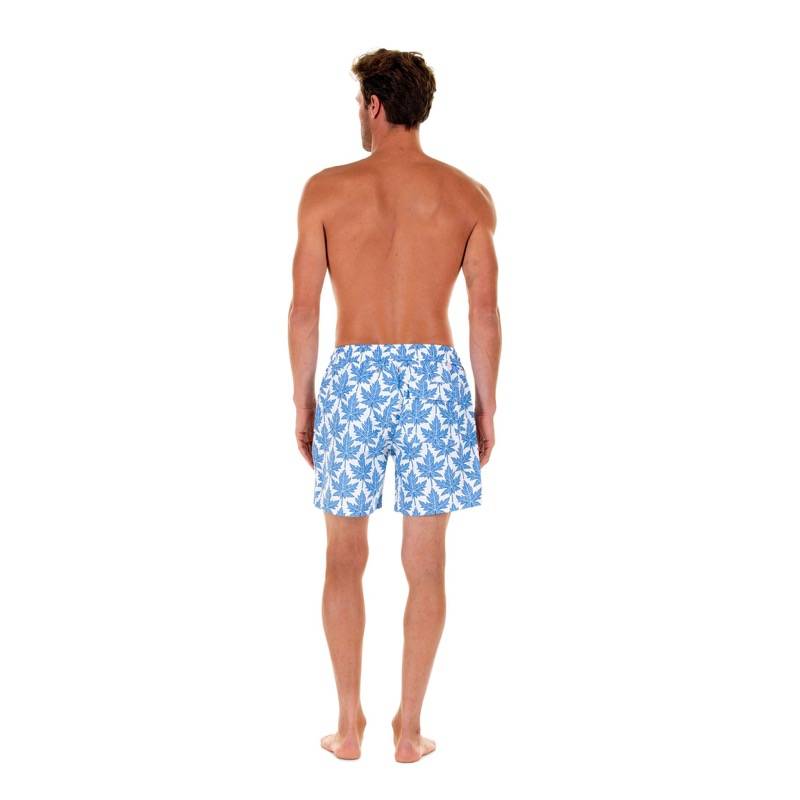 HERREN Badehose Papaya blau Clearance-Verkauf