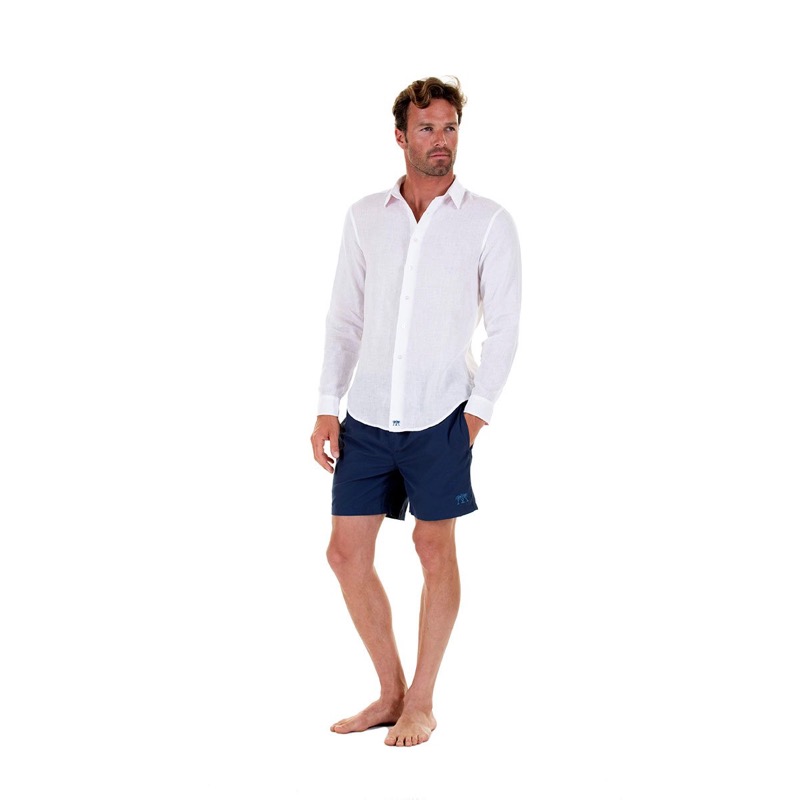 HERREN Badehose in dunkelblau im Angebot
