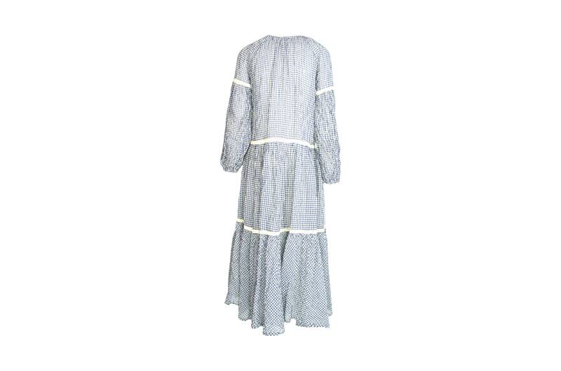 SALE Selena Kleid Blau Fabrikpreis