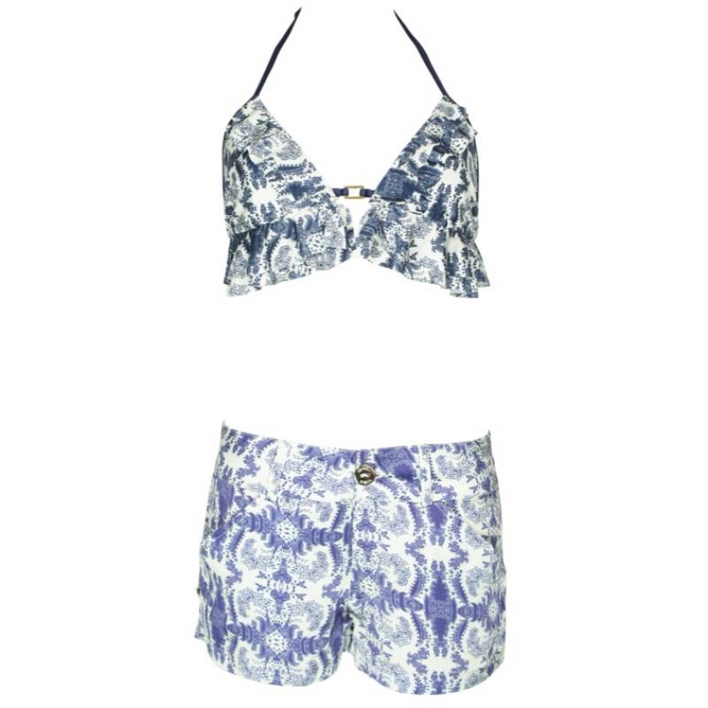 RESORTWEAR Maria Luisa Short aus Seide Versandkostenfrei