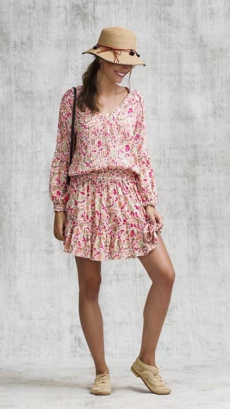 SALE Ilona Minikleid in Pink Yvonne Flash Sale