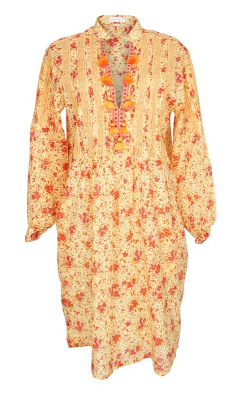 SALE Triny Tunikakleid Gelb Online Shopping