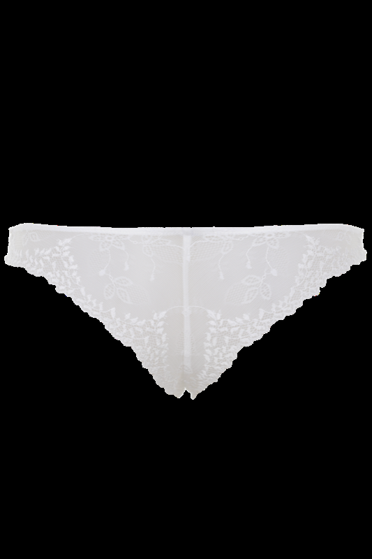 LINGERIE Acapulco String aus Spitze in Off-White 50% Rabatt mit kostenlosem Versand