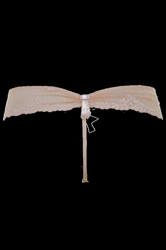 LINGERIE Amalfi G-String aus Spitze in Puder Verkauf