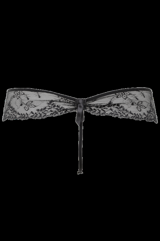 LINGERIE Amalfi G-String aus Spitze in Schwarz Meist gekauft