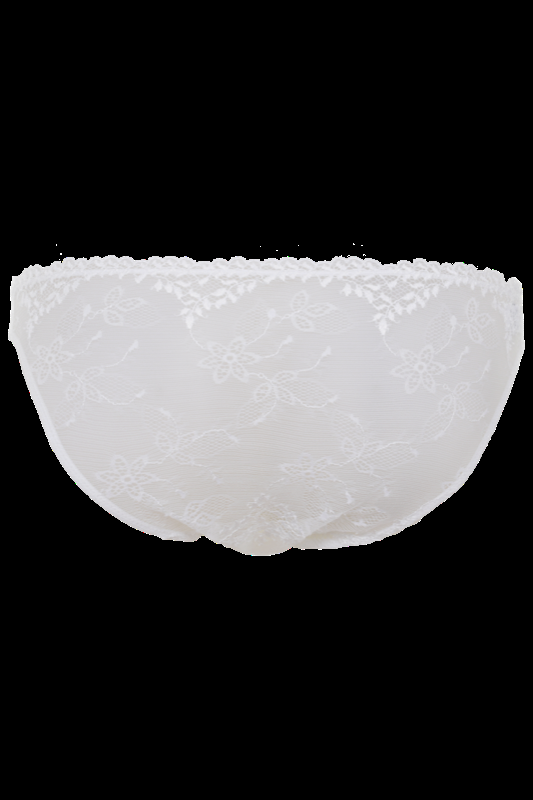 LINGERIE Atlanta Slip aus Spitze in Off-White Limitierter Zeitrabatt
