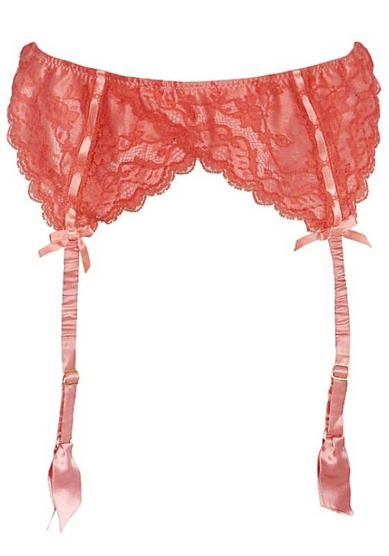 LINGERIE Suspender Belt aus Seide Wochenangebot