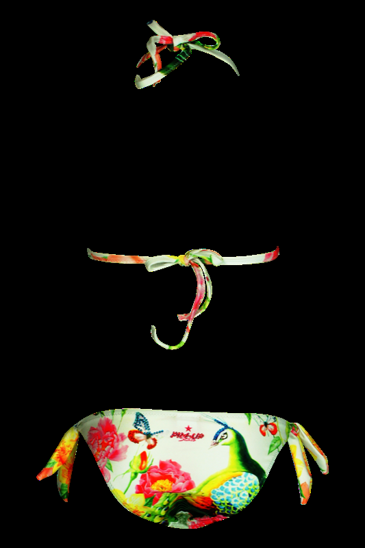 KINDER Baby Bikini Pavone in weiß Begrenzte Freigabe