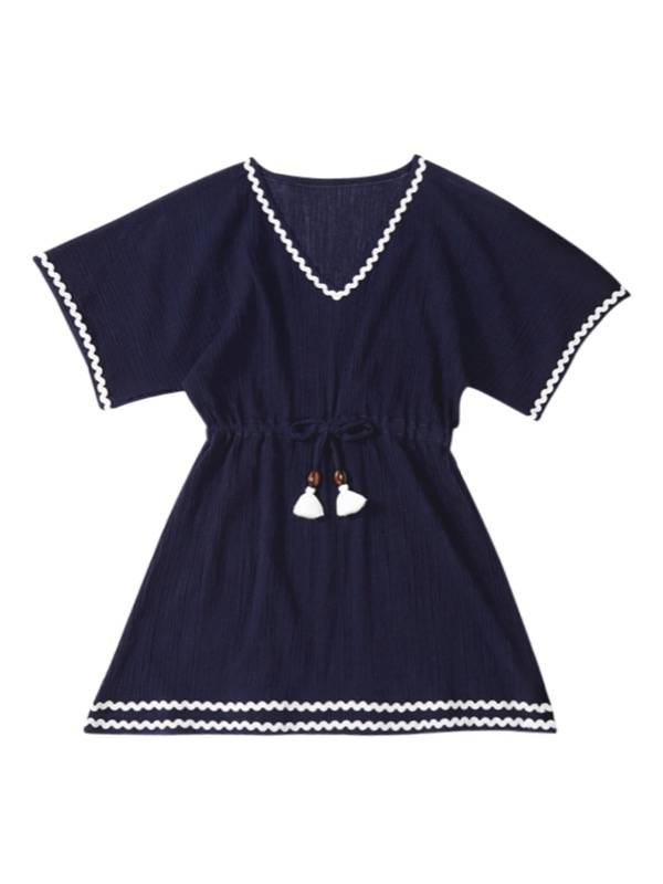 KINDER Girls Grace Kaftan Blue