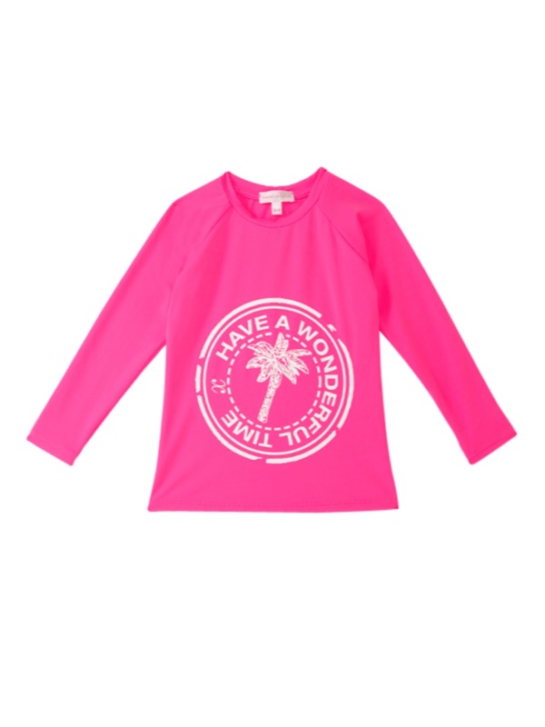 KINDER Girls Clara Swim Shirt Pink zollfrei