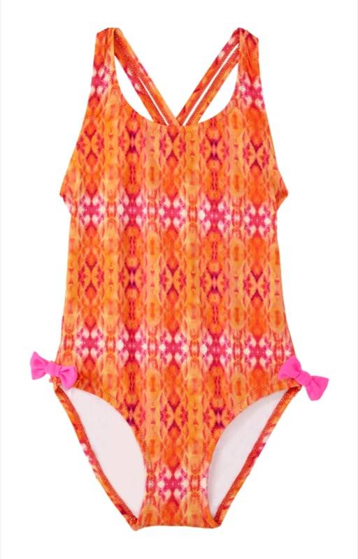 KINDER Girls Clara Badeanzug Coral Print Rabatte dieses Monats