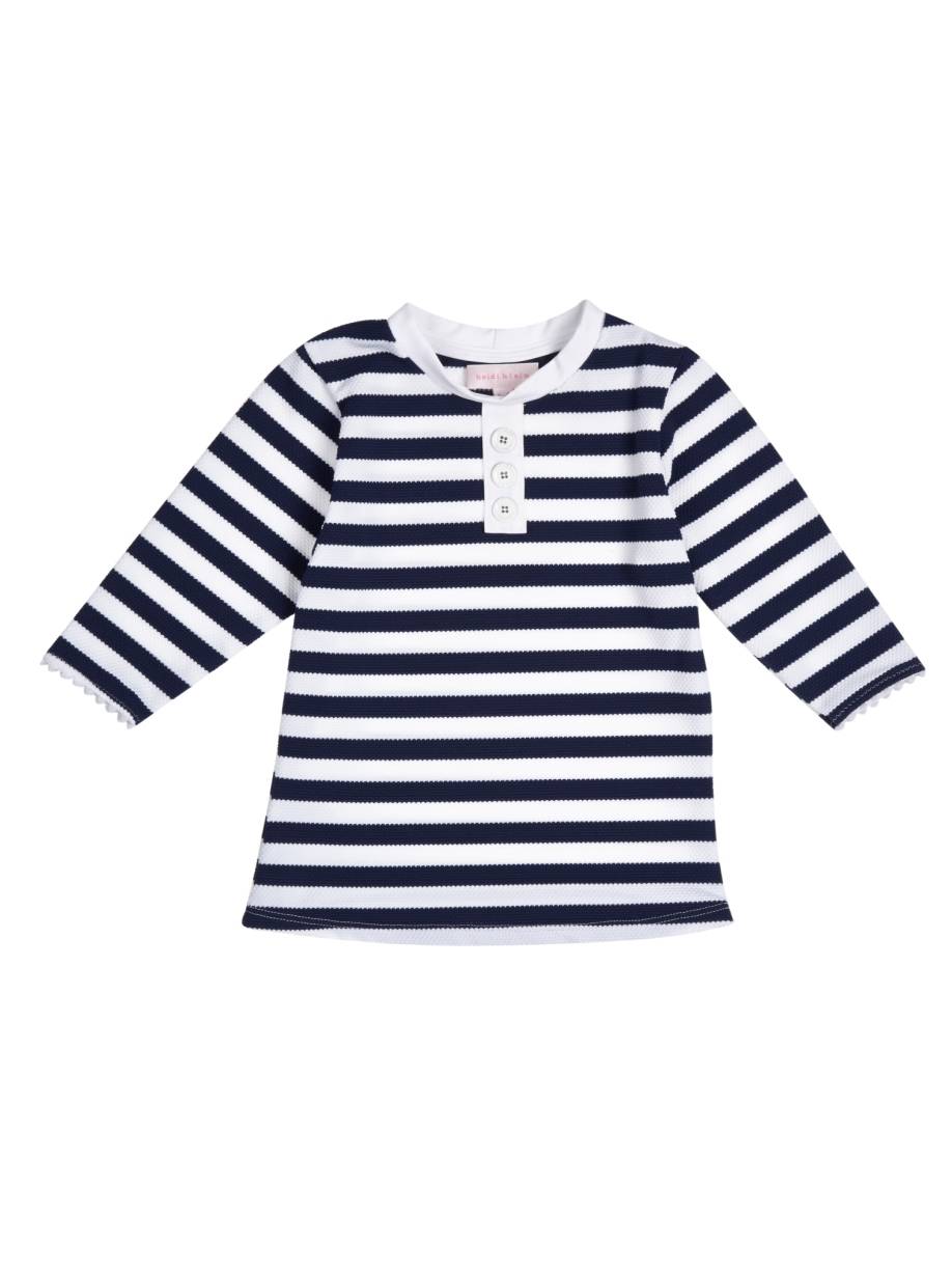 KINDER Girls Lilly& Poppy Swim Shirt Blue/White Online