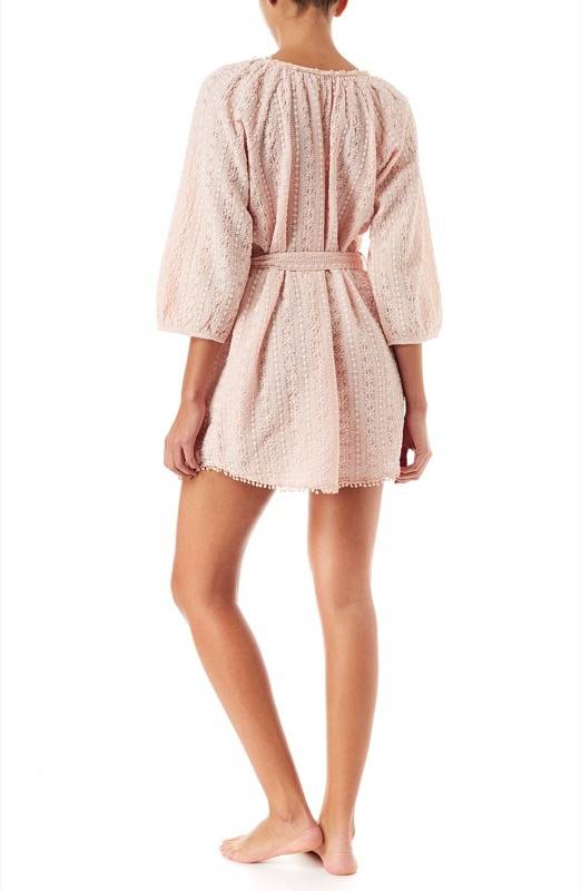 SALE Alicia besticktes Kleid in rosa Lagerräumung