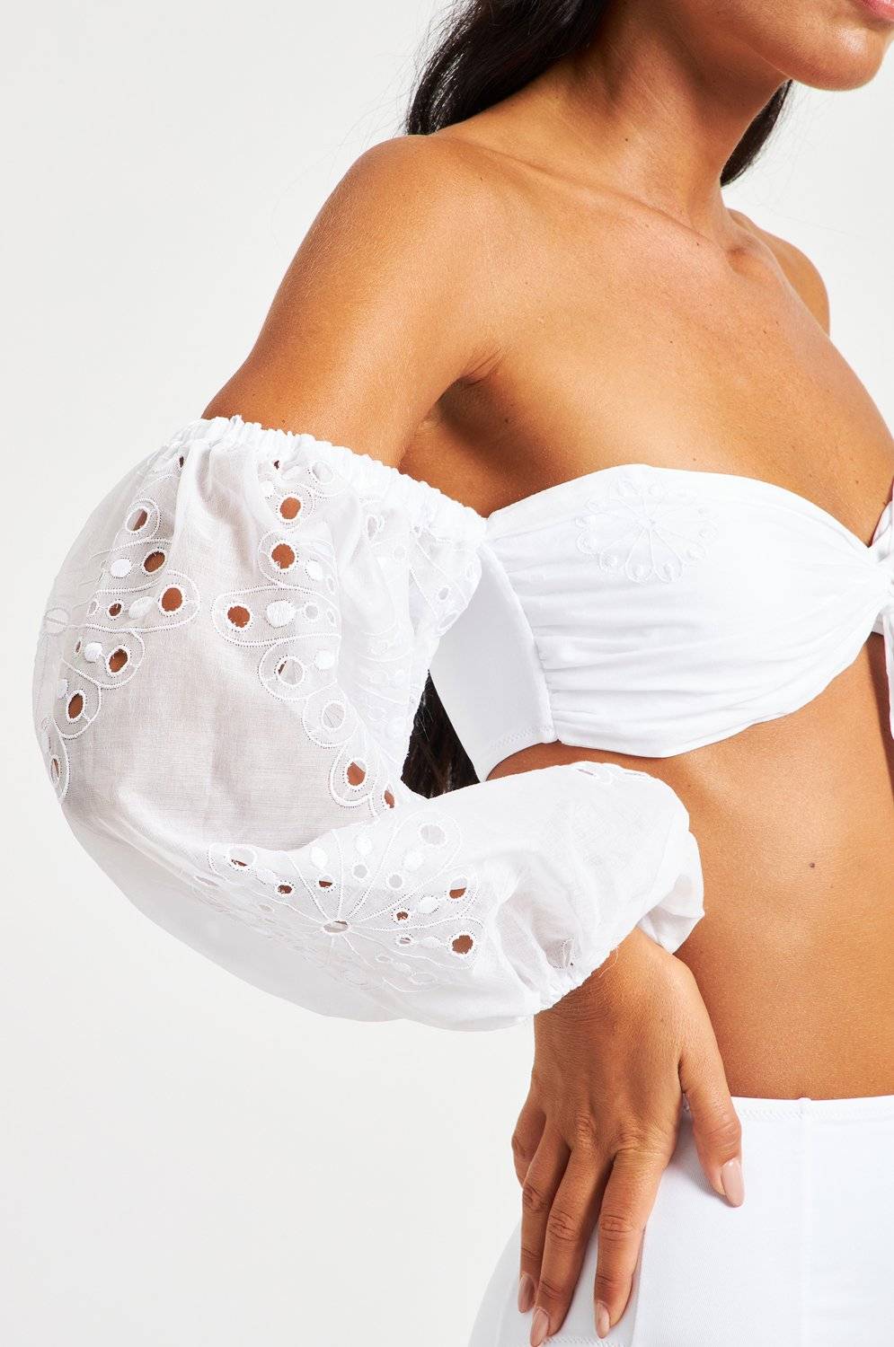 SALE Valentina Padded Bikini Weiß VIP-Rabatte