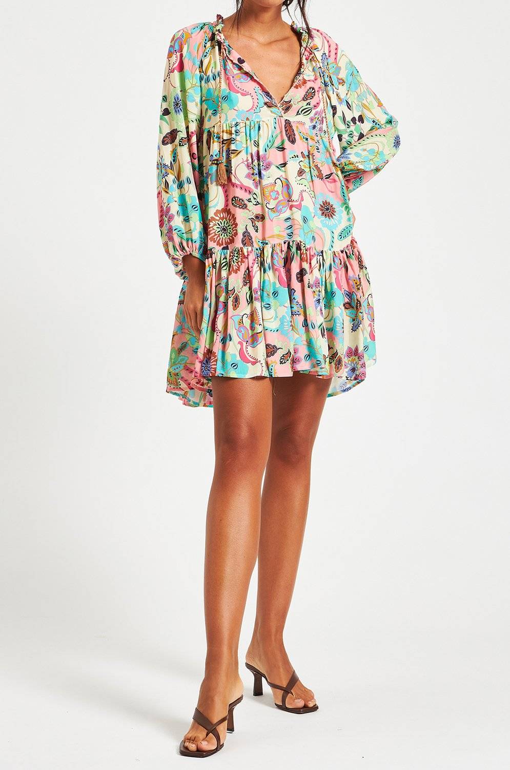 SALE Luana Mini Kaftan Tropic Neueste Stile