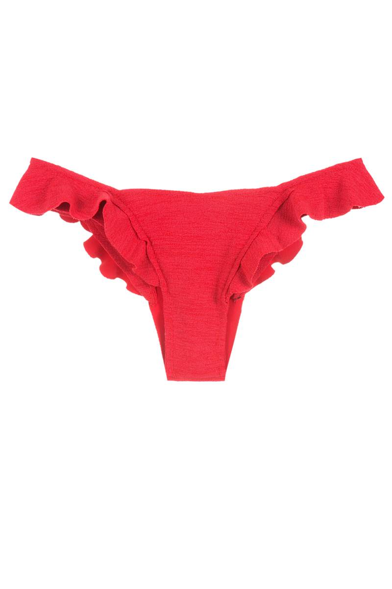 SALE Hopi Padded Bandeau Bikini Rot Clearance-Verkauf