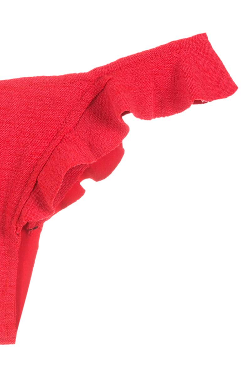 SALE Hopi Padded Bandeau Bikini Rot Clearance-Verkauf