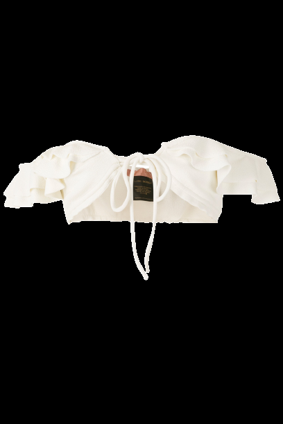 SALE Hopi Padded Bandeau Bikini Off-White Fabrikladen