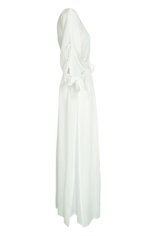 SALE Santorini Maxikleid in weiss Verkauf