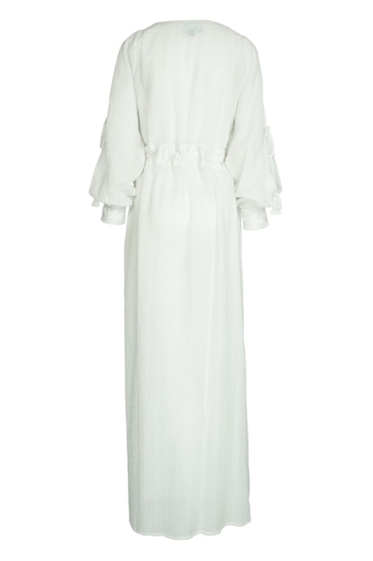 SALE Santorini Maxikleid in weiss Verkauf
