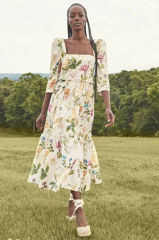 SALE Blue Hill Kleid Off-White Schlussverkauf