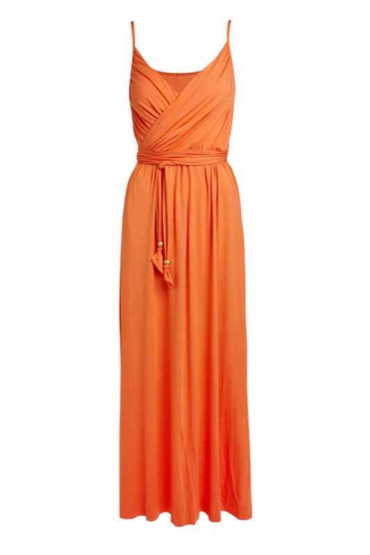 SALE Maxikleid Zoe Orange Limitierter Zeitrabatt