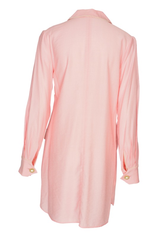 SALE Piped Luxe Minikleid Rosa Exklusivangebot