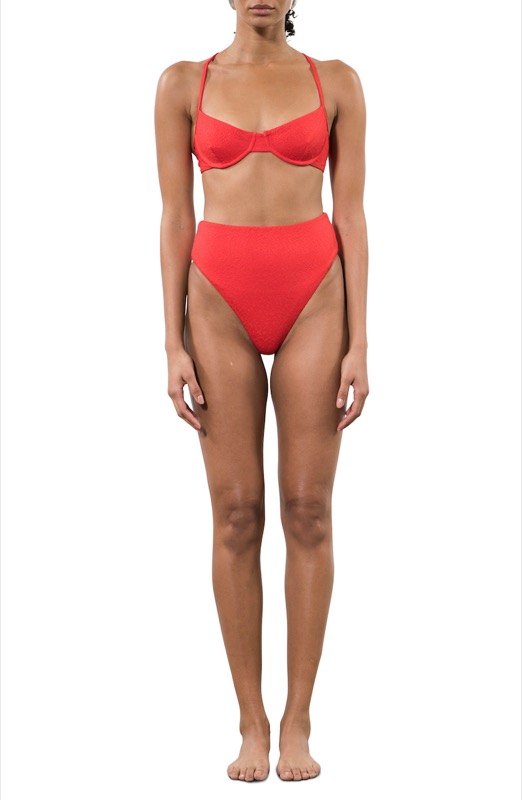 SALE Mazlyn Bügel Bikini Rot Neueste Mode