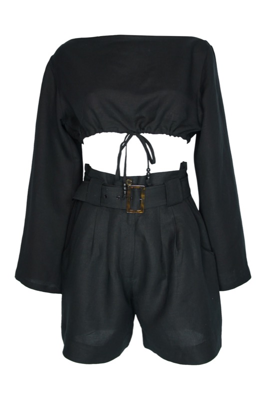 SALE Leinen Crop Top Begrenzt auf 3 Tage