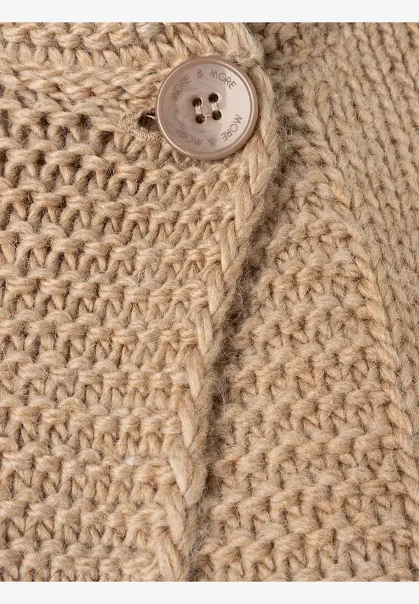 More & More Cardigan, camel, Herbst-Kollektion Sonderangebote