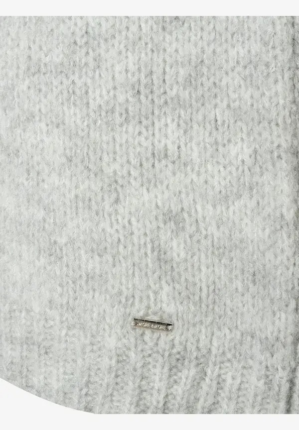 More & More Cardigan, grau melange, Herbst-Kollektion Tiefpreis