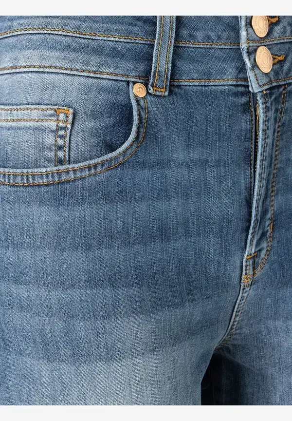 More & More verwaschene Jeans, Herbst-Kollektion Kostenlose Rückgabe
