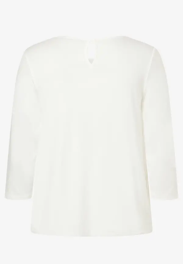 More & More Blusenshirt, ecru, Herbst-Kollektion Sonderangebot der Fabrik