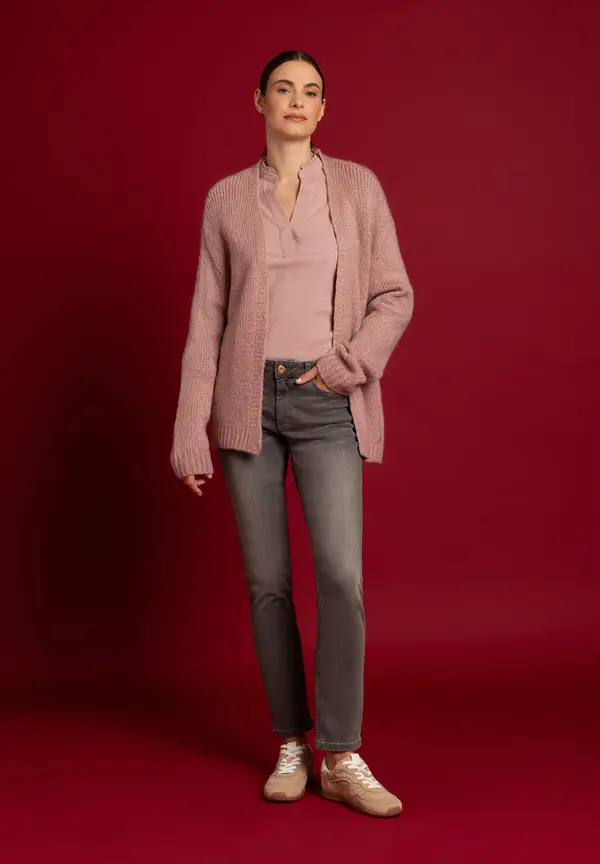 More & More Cardigan, rosa, Herbst-Kollektion Vierteljährliche Förderung