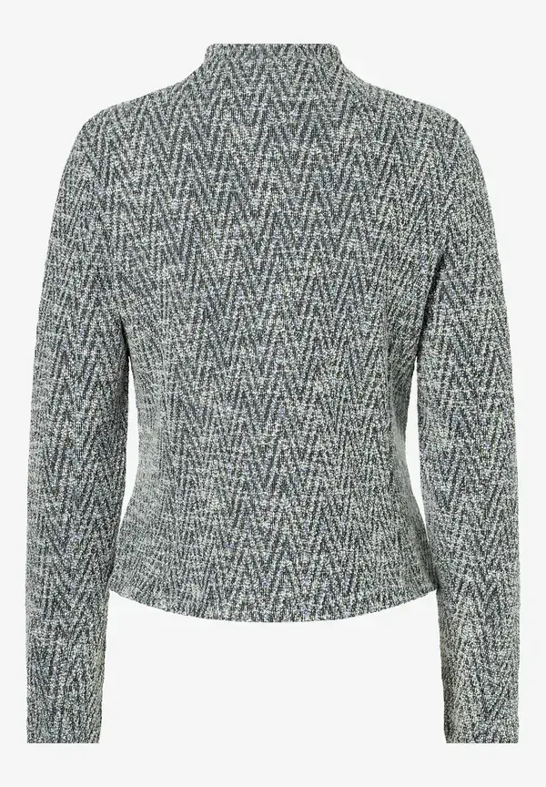 More & More Jerseyjacke, Zick-Zack Muster Bis zu 55% Rabatt