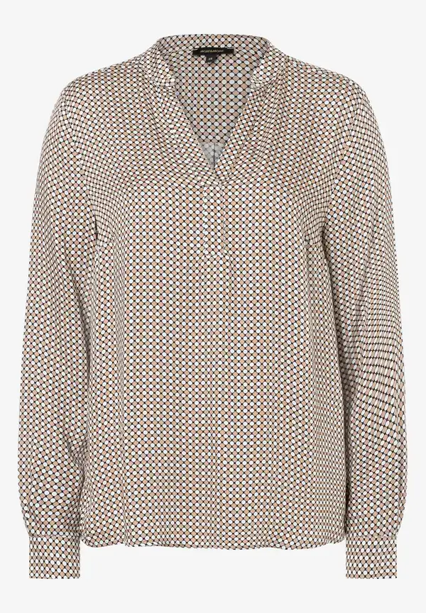 More & More Viskosebluse, Minimal-Print, Herbst-Kollektion Super Rabatt