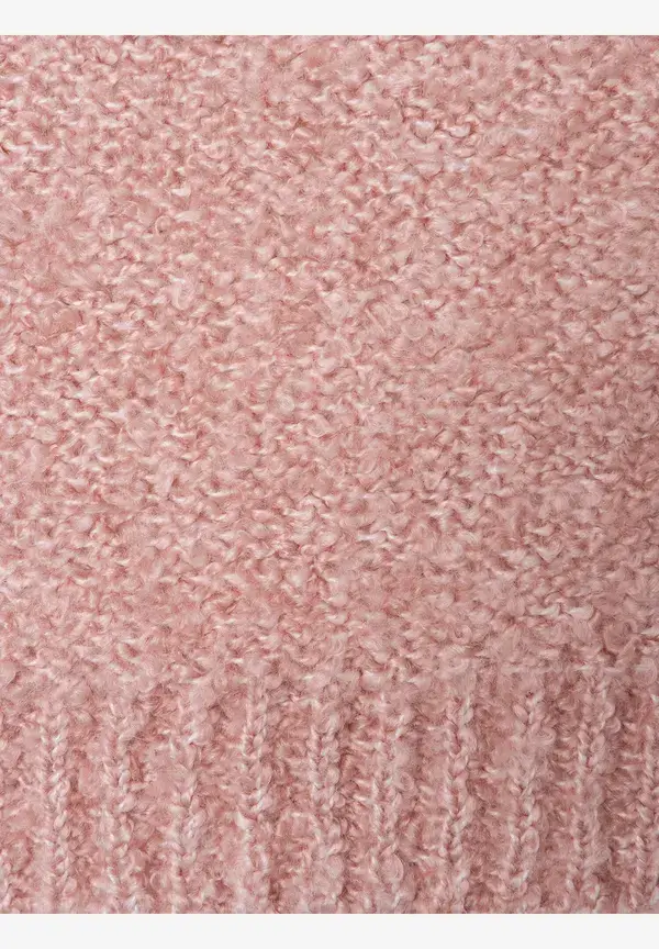 More & More Bouclé-Pullover, rose flush, Herbst-Kollektion Clearance-Verkauf