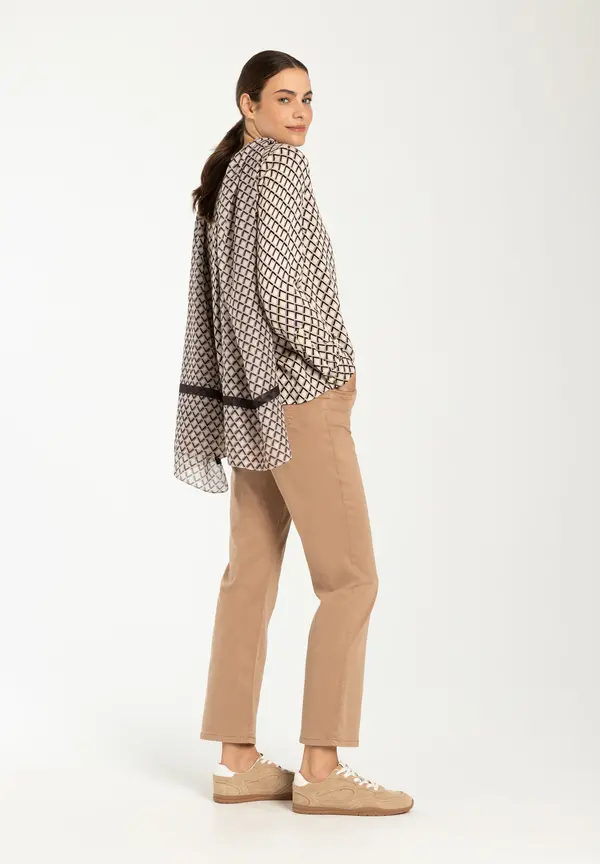 More & More sportive Hose, beige macchiato, Herbst-Kollektion Fabrikladen
