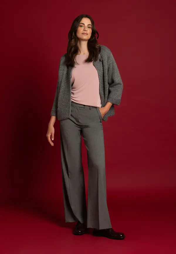 More & More Cardigan, grau, Herbst-Kollektion zollfrei