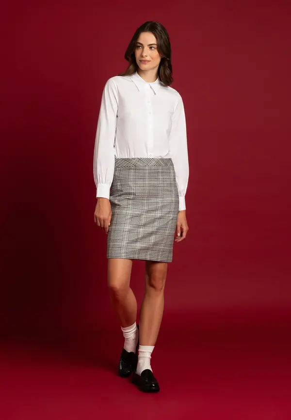 More & More Hemdbluse, weiß, Herbst-Kollektion Rabatte dieses Monats