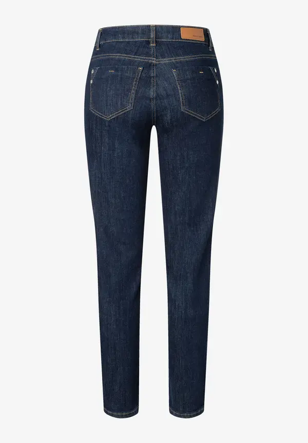 More & More schmale Jeans, HAZEL, dark blue denim Online
