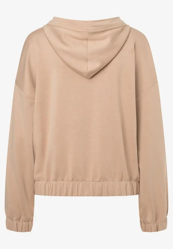 More & More Kapuzensweatshirt, beige macchiato, Herbst-Kollektion Outlet