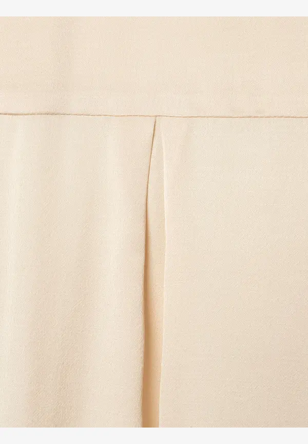 More & More Satinbluse, powder creme, Herbst-Kollektion Verkauf