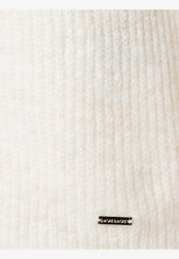 More & More V-Neck Pullover, ecru, Herbst-Kollektion im Angebot