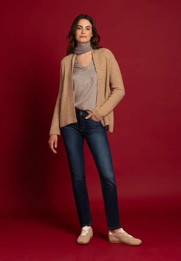 More & More schmale Jeans, HAZEL, denim, Herbst-Kollektion Günstiger Verkauf