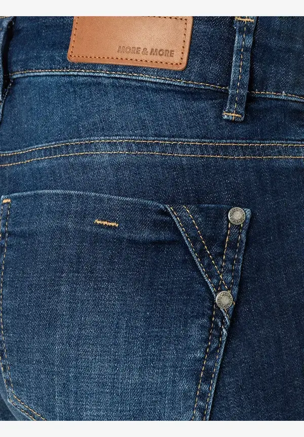 More & More schmale Jeans, HAZEL, denim, Herbst-Kollektion Günstiger Verkauf