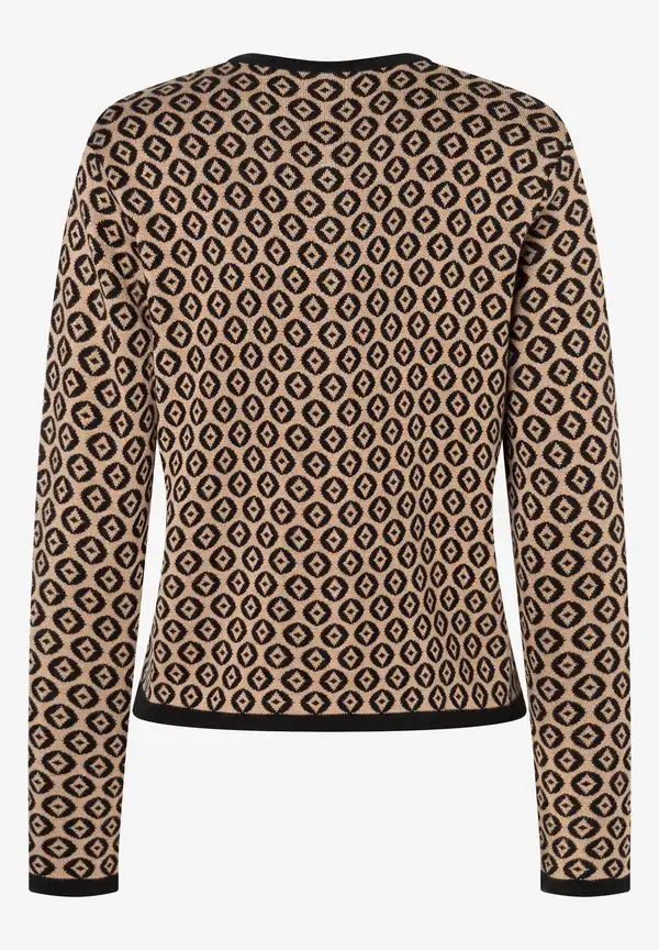 More & More Cardigan mit Jacquardmuster, Herbst-Kollektion Meist gekauft