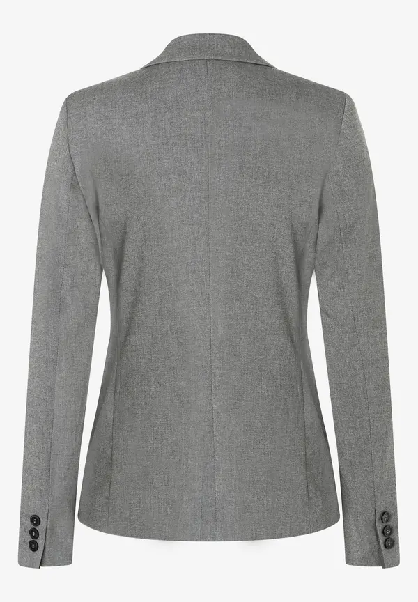 More & More Blazer, grau melange, Herbst-Kollektion Rabatt