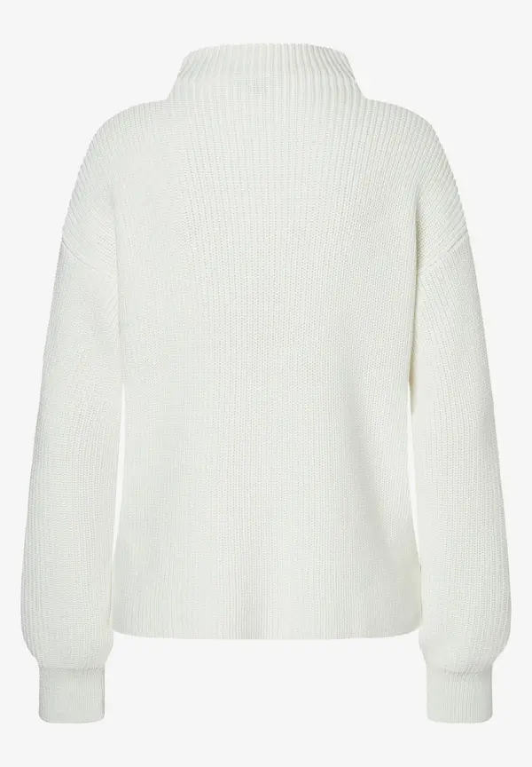 More & More Rippstrick-Pullover, ecru, Herbst-Kollektion Günstig kaufen